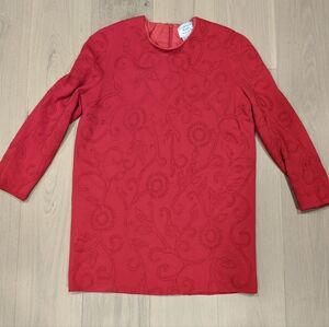 Carmen Marc Valvo vintage mini dress or tunic